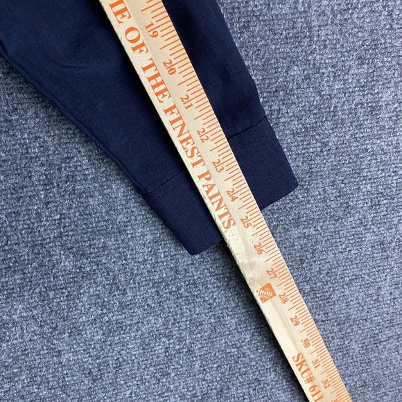 Doc & Amelia by Cintas Button Up Top Large Women's Blue 100% Polyester L - Picture 6 of 11